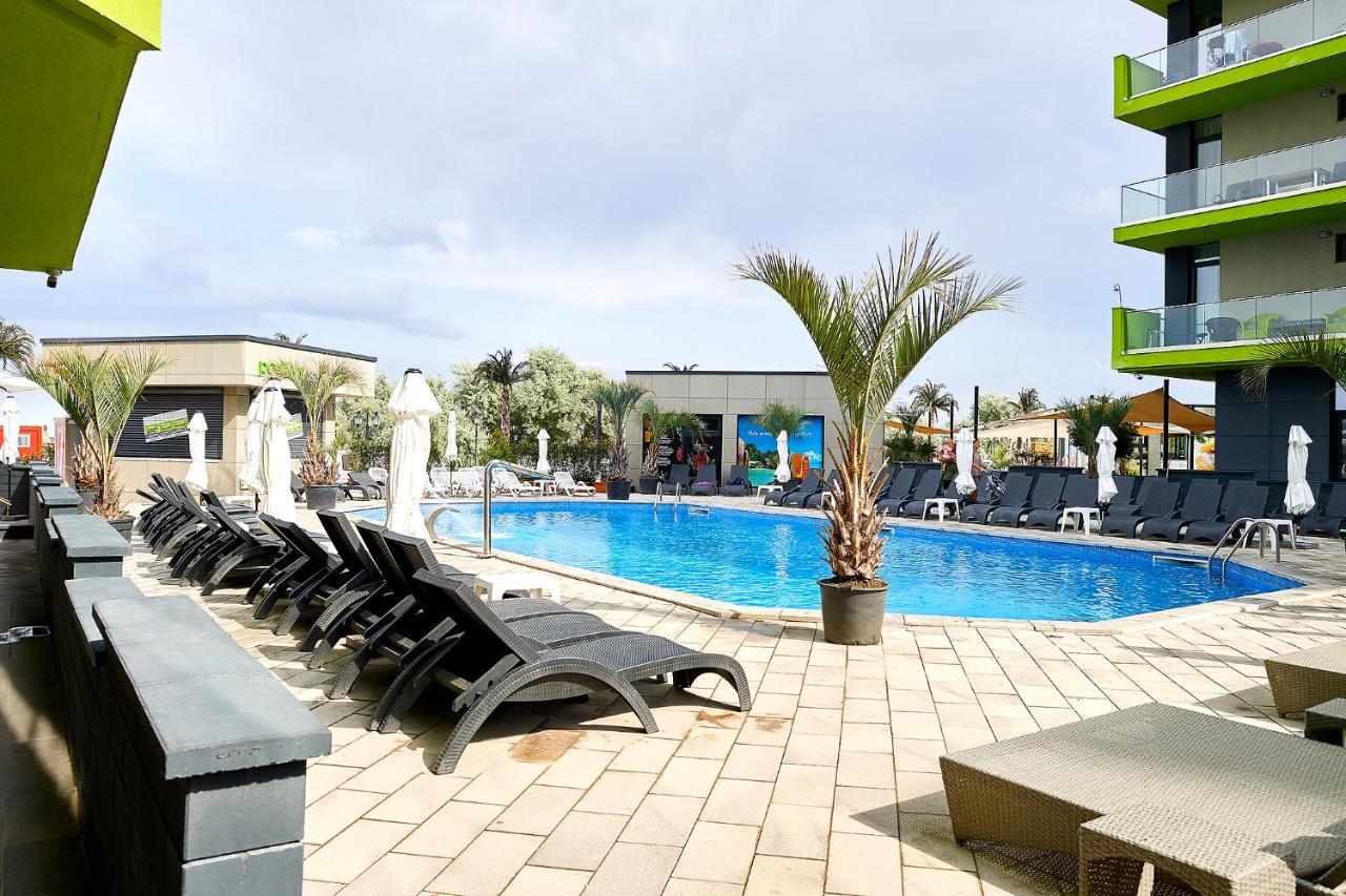 Vanilla Luxury Apartment Spa N Pool Beach Resort Năvodari Buitenkant foto